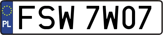 FSW7W07