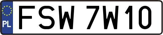 FSW7W10