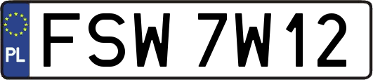 FSW7W12