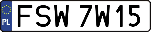 FSW7W15