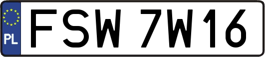 FSW7W16