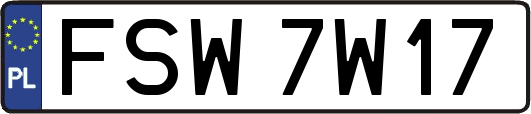 FSW7W17