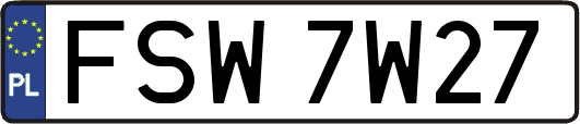 FSW7W27