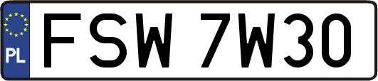 FSW7W30
