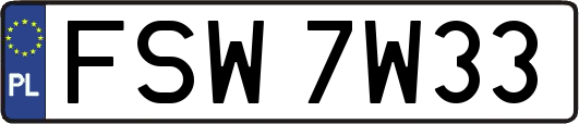 FSW7W33
