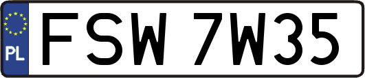 FSW7W35