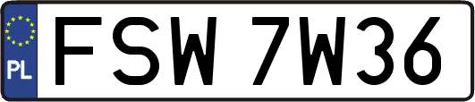 FSW7W36