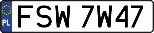 FSW7W47