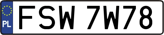 FSW7W78