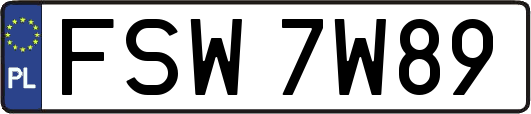FSW7W89