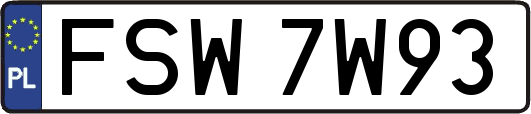 FSW7W93