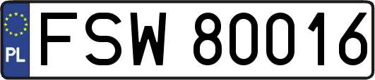 FSW80016