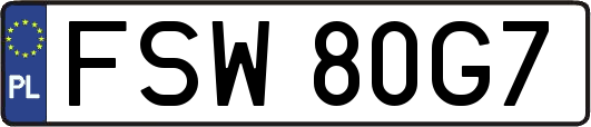 FSW80G7