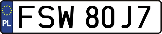 FSW80J7
