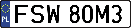 FSW80M3