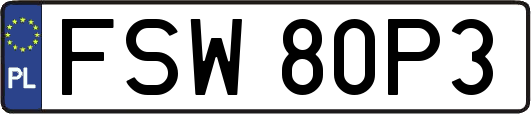 FSW80P3