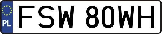 FSW80WH