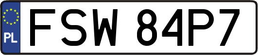FSW84P7