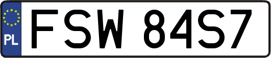 FSW84S7