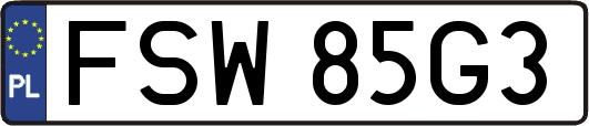 FSW85G3