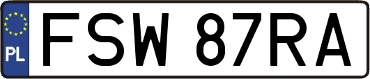 FSW87RA