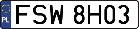 FSW8H03
