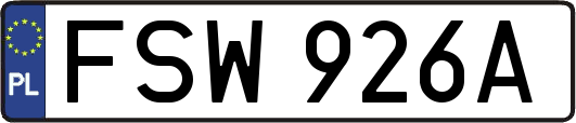 FSW926A