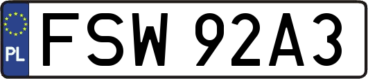 FSW92A3