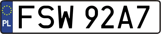 FSW92A7