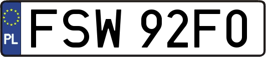 FSW92F0