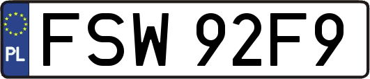 FSW92F9