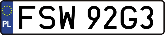 FSW92G3
