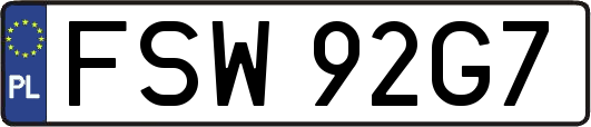 FSW92G7