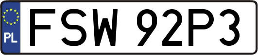 FSW92P3
