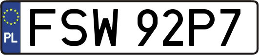 FSW92P7