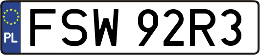 FSW92R3