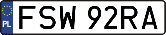 FSW92RA