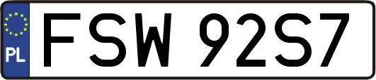 FSW92S7