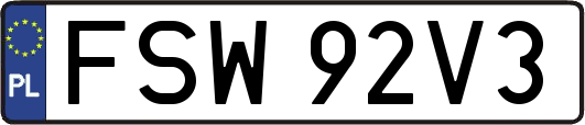 FSW92V3