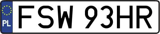 FSW93HR