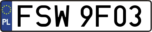 FSW9F03