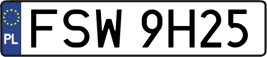 FSW9H25