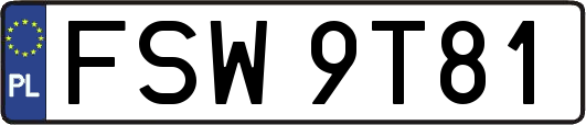 FSW9T81