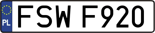 FSWF920