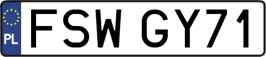 FSWGY71