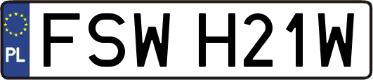 FSWH21W