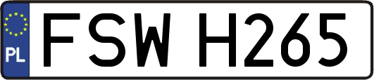 FSWH265