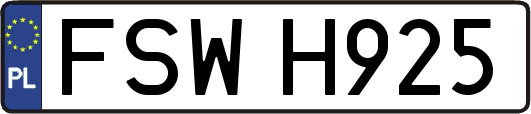 FSWH925