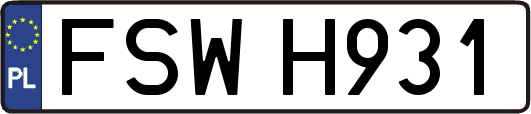 FSWH931