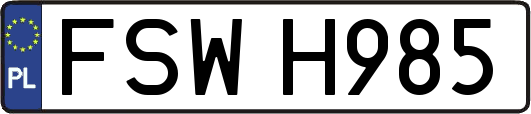 FSWH985